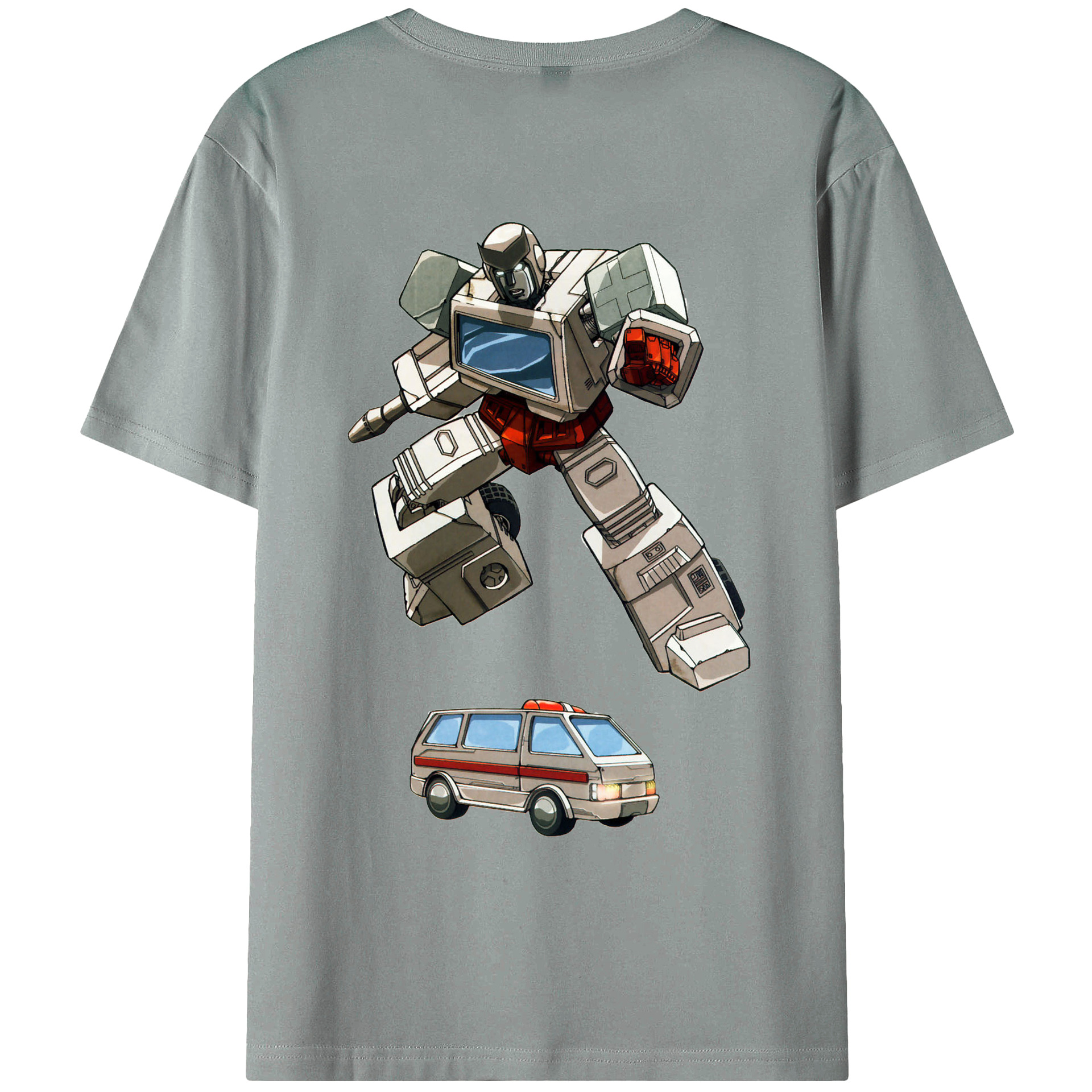 （画像用）  綿100％ メンズ半袖Tシャツ（バックプリント） 通気性